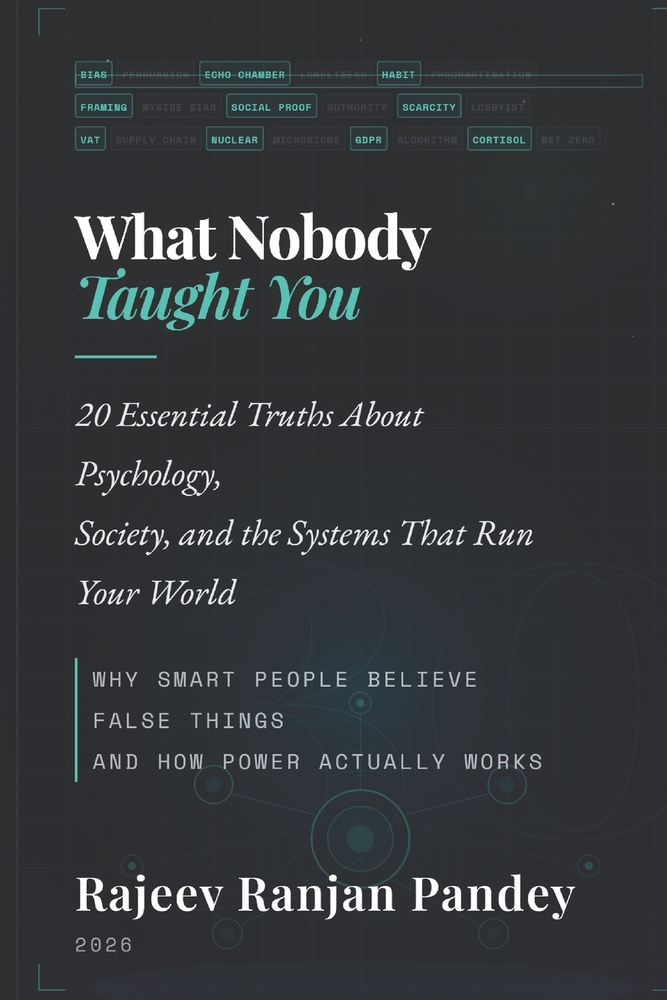 What Nobody Taught You - Book Two: 20 Essential Truths About Psychology, Society, and the Systems That Run Your World cover
