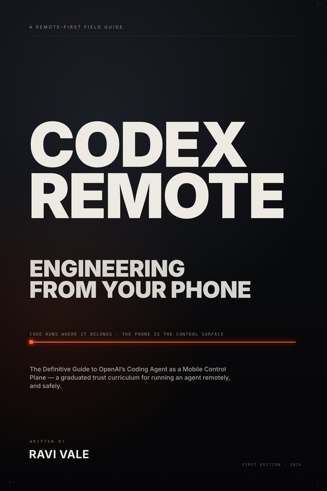 Codex Remote: Engineering From Your Phone: The Definitive Guide to OpenAI's Coding Agent - CLI, Cloud, MCP, and the Mobile Control Plane cover