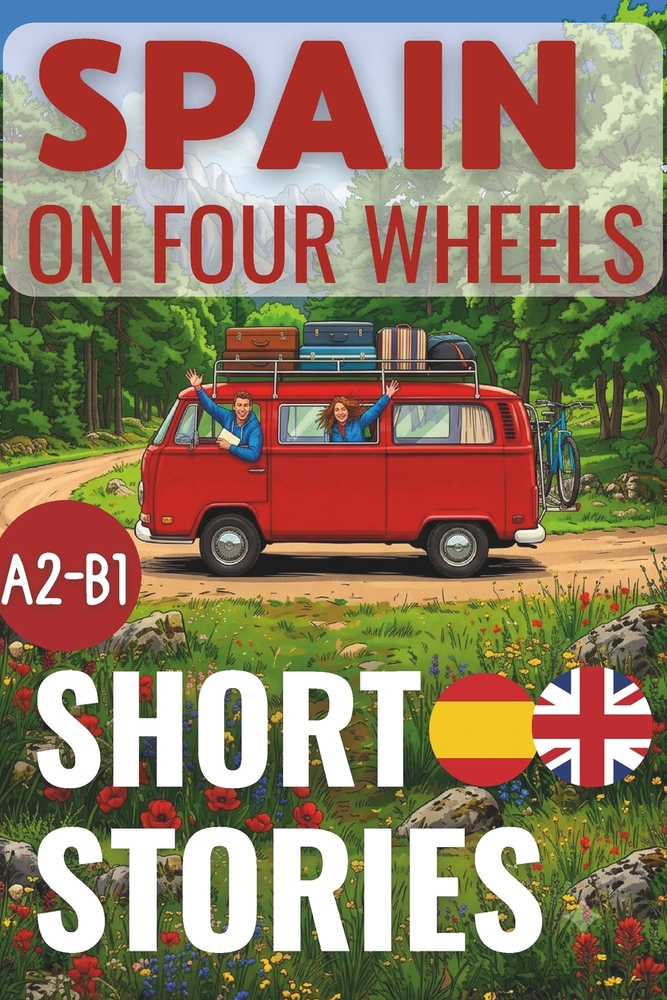 Spain on Four Wheels. Spanish Short Stories: Bilingual Spanish - English. Parallel Text. A2-B1 Intermediate Level cover
