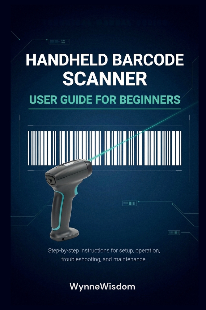 Handheld Barcode Scanner User Guide for Beginners: Step-by-step instructions for setup, operation, troubleshooting, and maintenance cover