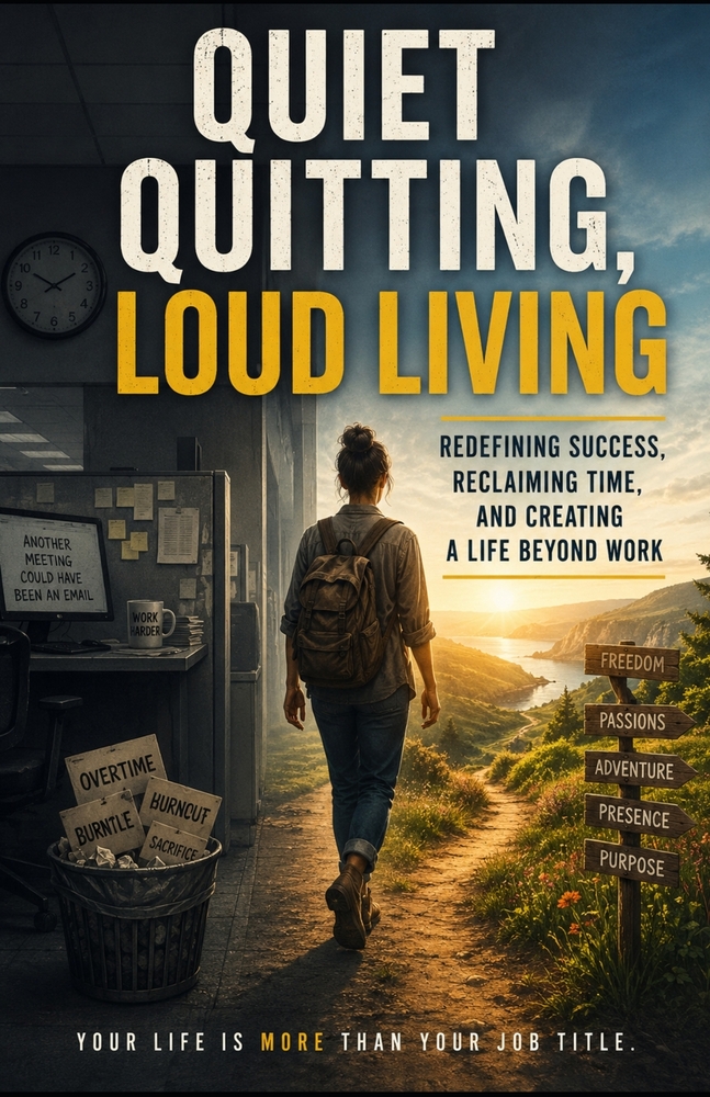 Quiet Quitting, Loud Living: Redefining Success, Reclaiming Time, and Creating a Life Beyond Work cover