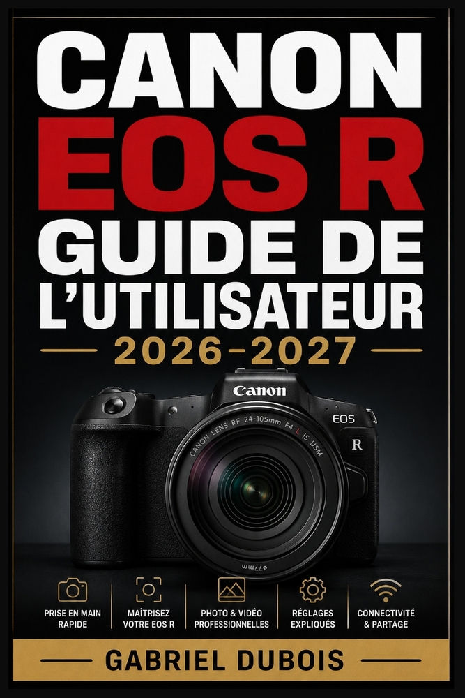 Canon EOS R Guide de l'Utilisateur 2026-2027: Le guide complet pour photographes débutants, intermédiaires et avancés cover