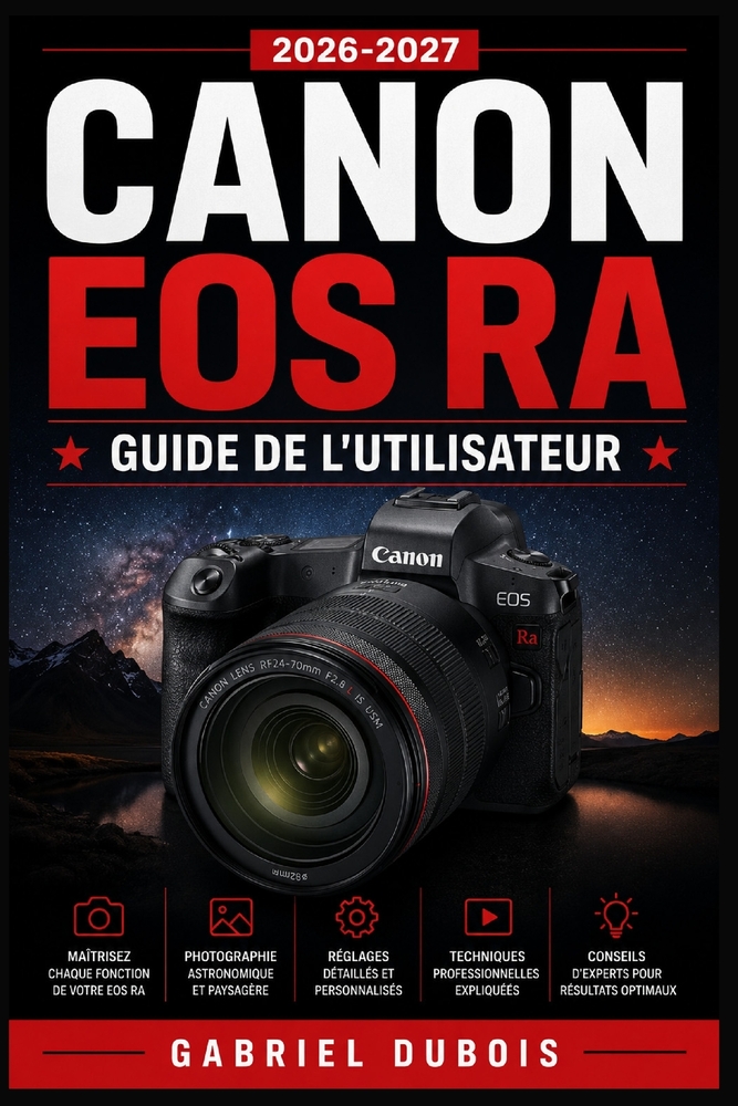 Canon EOS Ra Guide de l'Utilisateur 2026-2027: Edition Complete pour Photographes et Astrophotographes cover