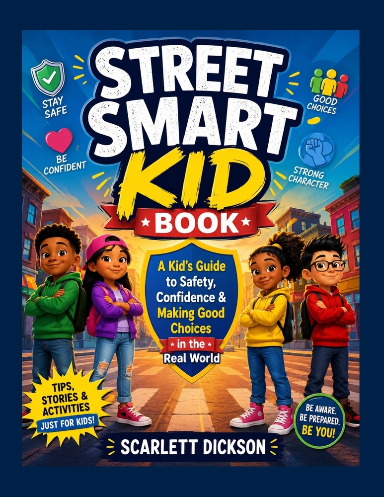Street Smart Kid Book: A Kid's Guide to Safety, Confidence & Making Good Choices in the Real World cover