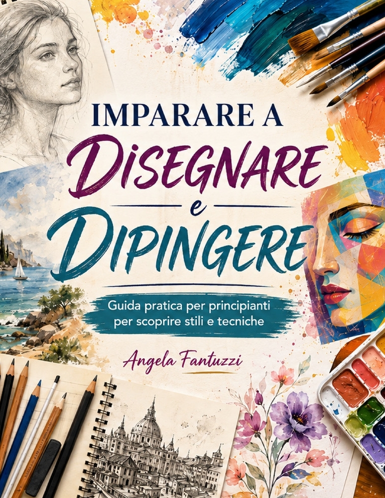 Imparare a Disegnare E Dipingere: Guida pratica per principianti per scoprire stili e tecniche cover