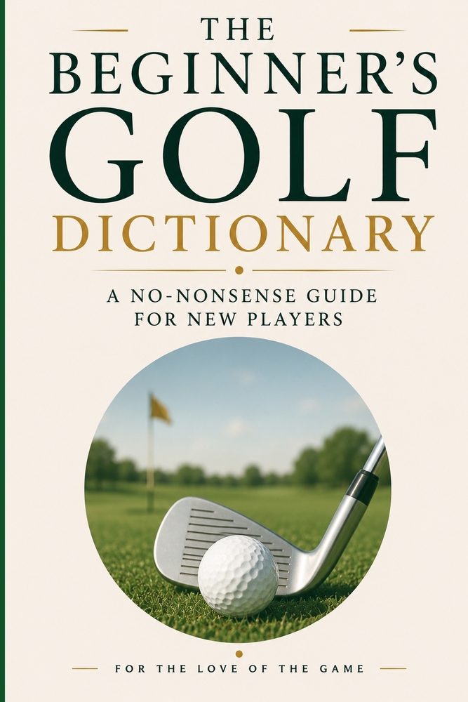 The Beginner's Golf Dictionary: A No-Nonsense Guide for New Players cover