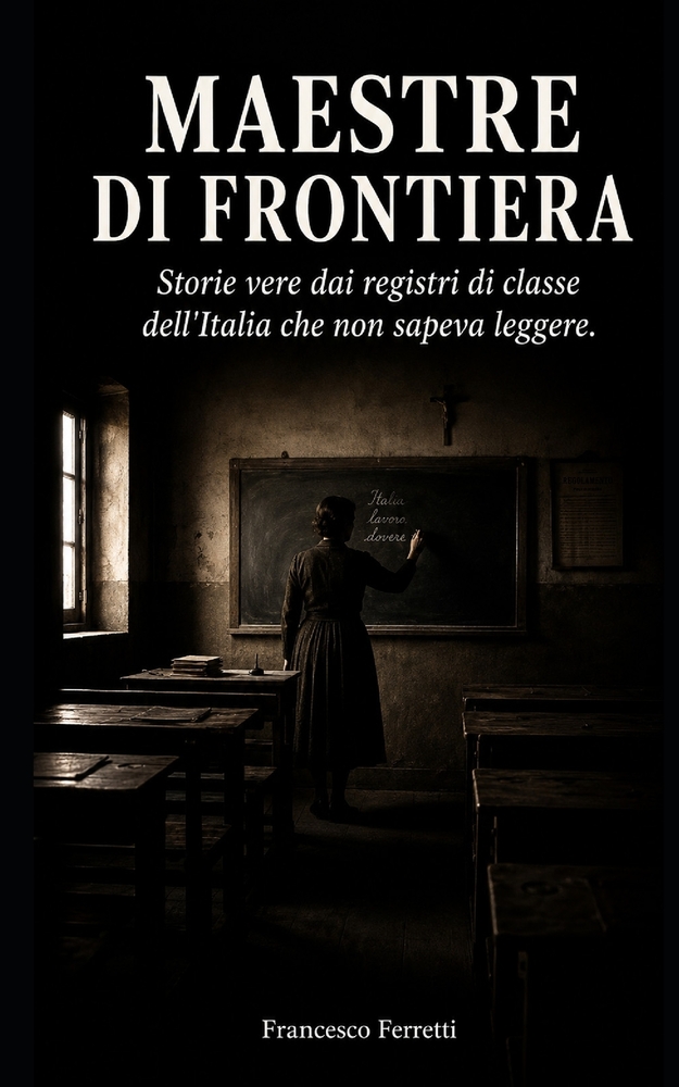 Maestre Di Frontiera: Storie vere dai registri di classe dell'Italia che non sapeva leggere cover