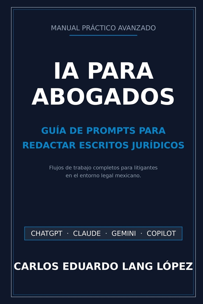 Manual de I.A. para abogados cover