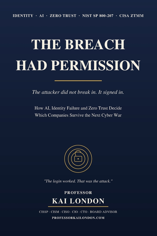 The Breach Had Permission: The attacker did not break in. It signed in. How AI, Identity Failure and Zero Trust Decide Which Companies Survive the Nex cover