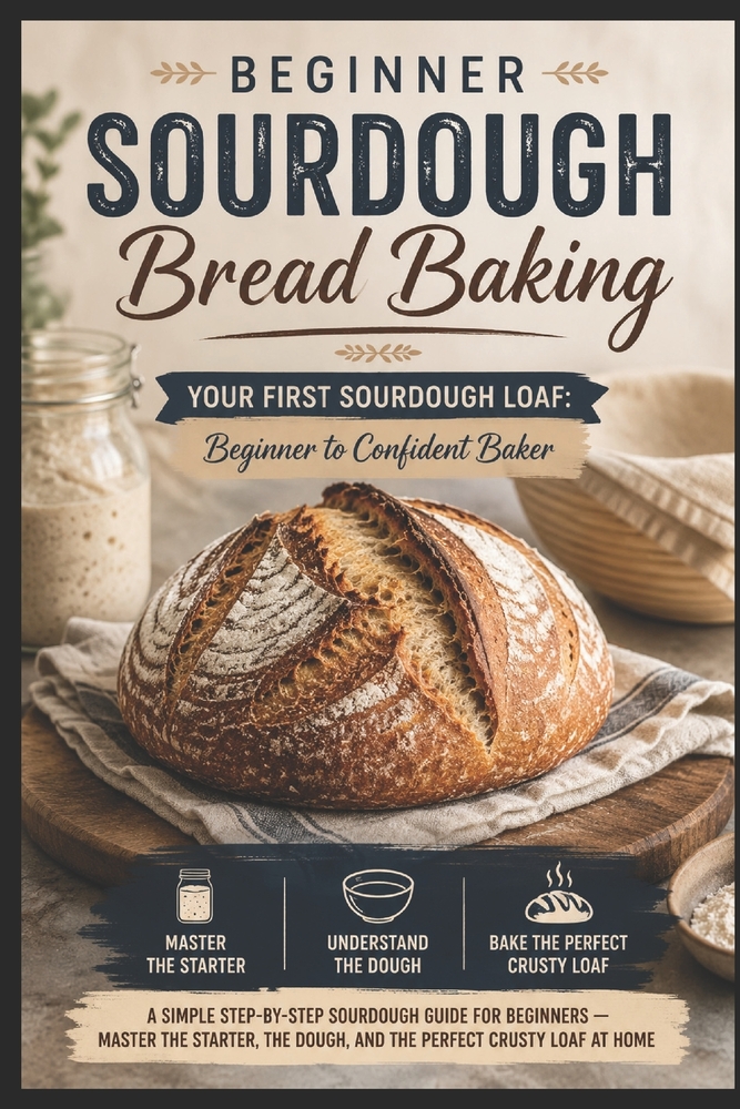 Your First Sourdough Loaf: Beginner to Confident Baker cover