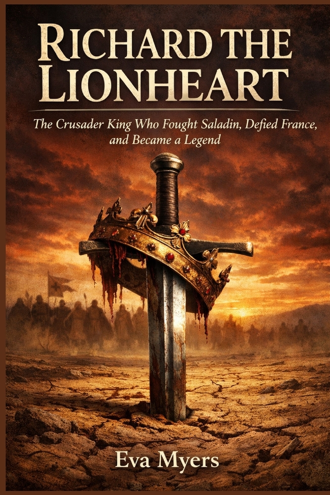 Richard the Lionheart: The Crusader King Who Fought Saladin, Defied France, and Became a Legend cover