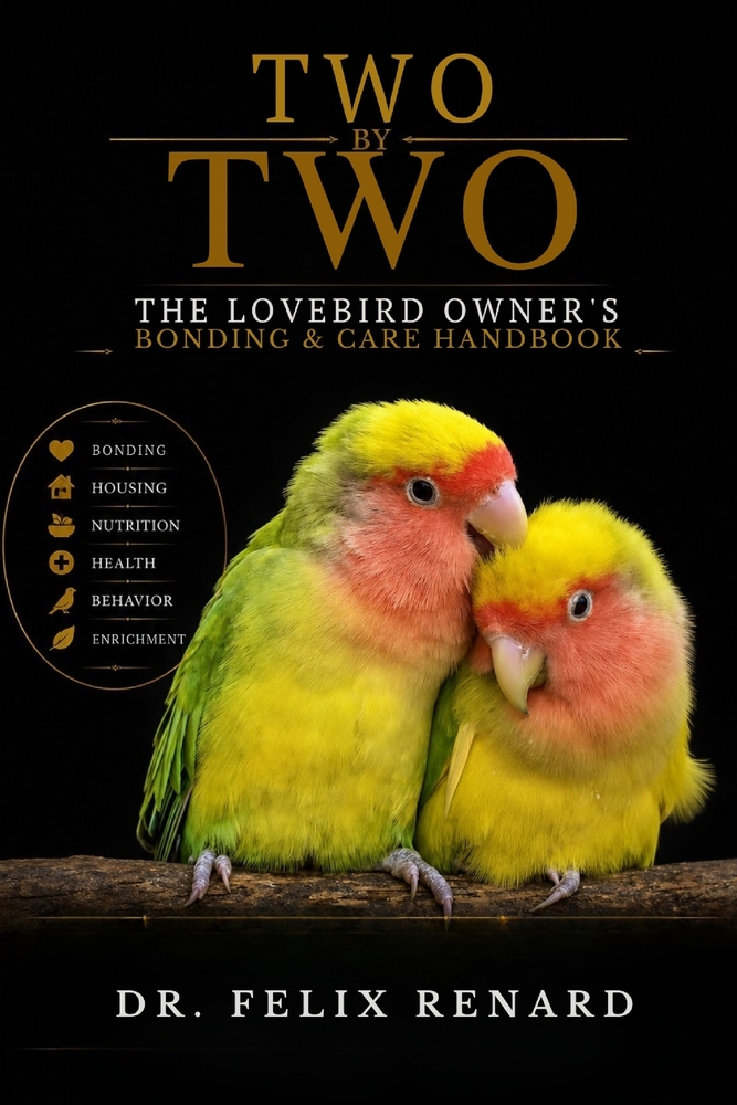 Two by Two: The Lovebird Owner's Bonding & Care Handbook cover