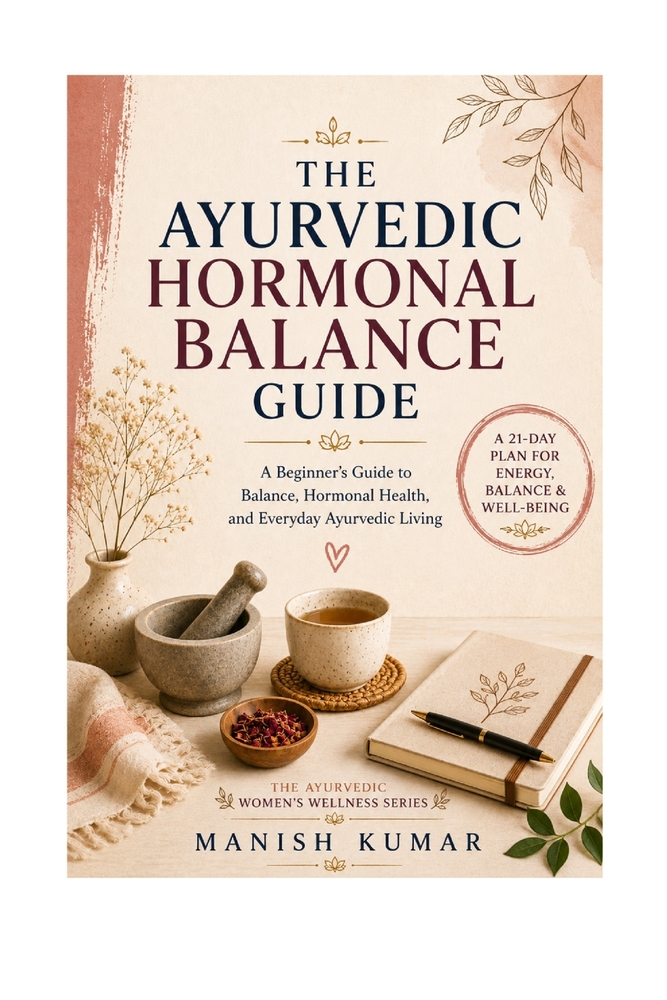 The Ayurvedic Hormone Balance Guide: A Beginner's Guide to Balancing Hormones Naturally with Ayurveda Through Food, Lifestyle, Herbs, and Daily Ritual cover