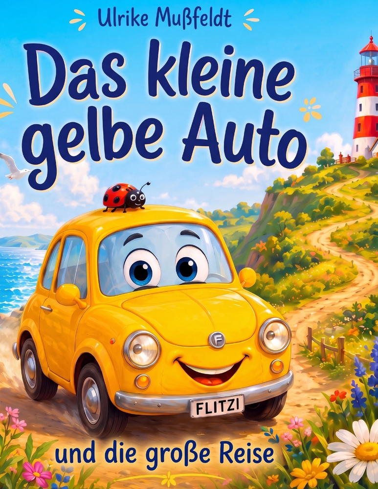 Das kleine gelbe Auto und die große Reise cover