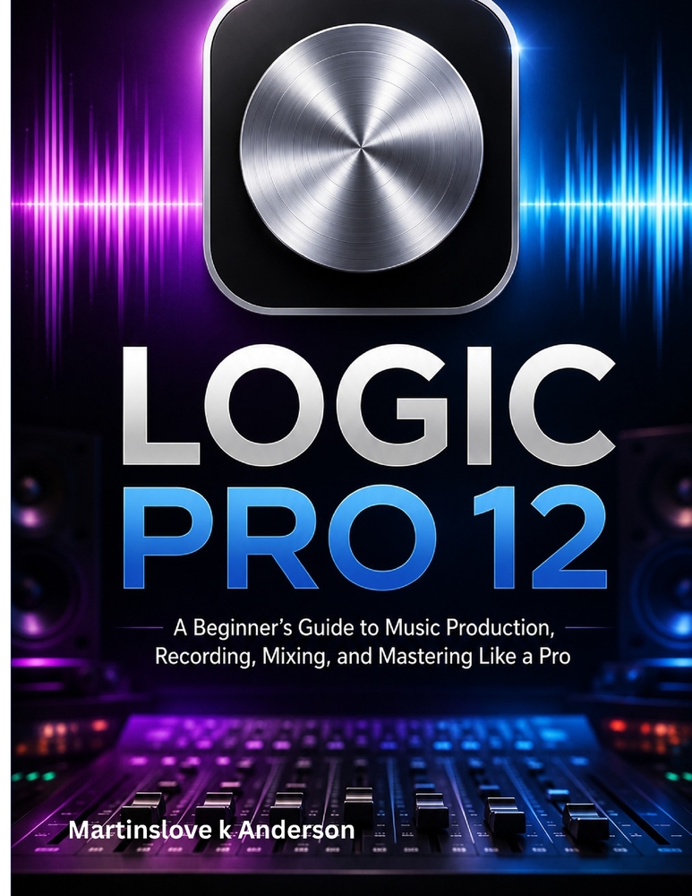 Logic Pro 12 Made Simple: A Beginner's Guide to Music Production, Recording, Mixing, and Mastering Like a Pro cover