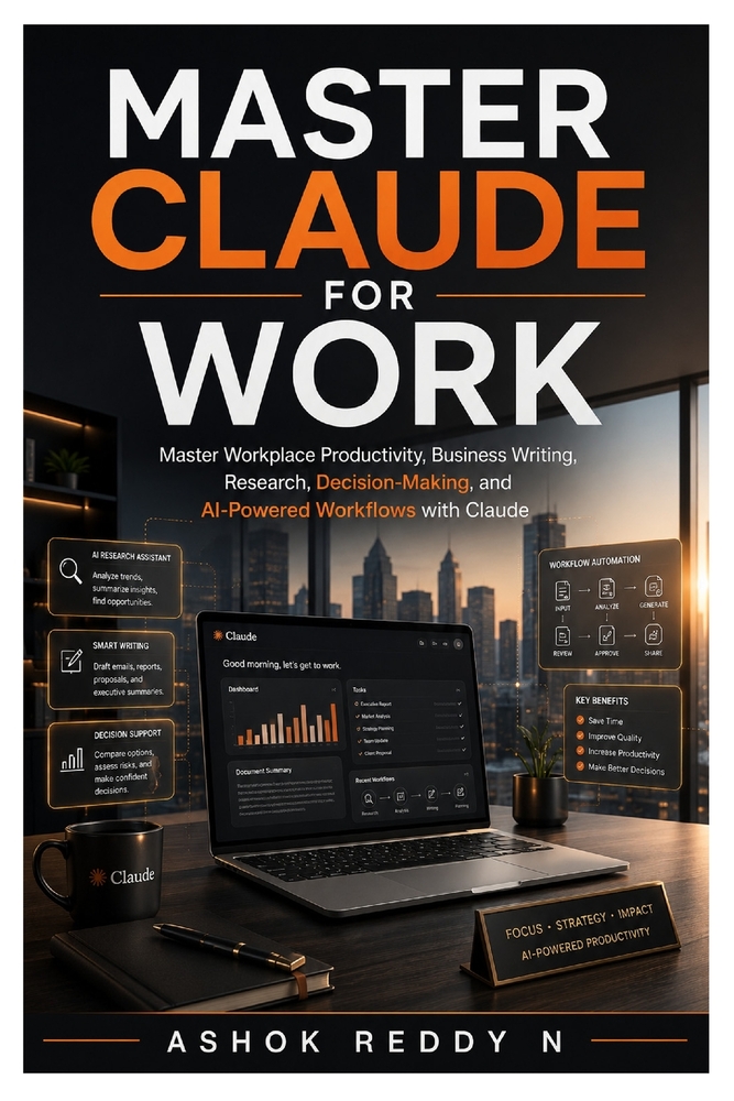 Master Claude for Work: Master Workplace Productivity, Business Writing, Research, Decision-Making, and AI-Powered Workflows with Claude cover