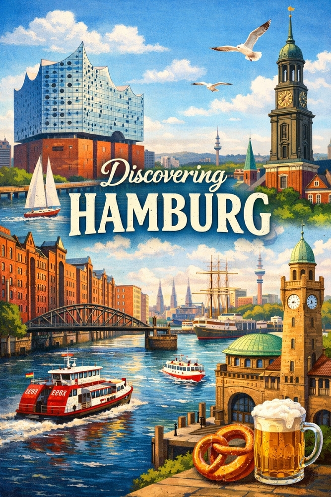 Discovering Hamburg cover
