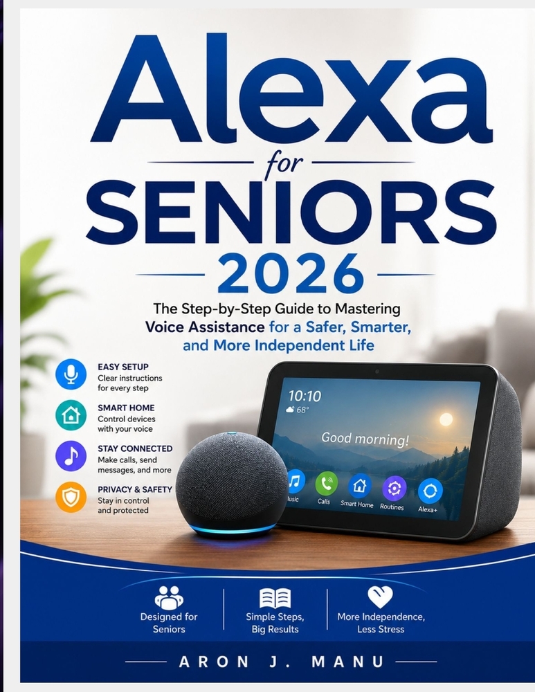 Alexa for Seniors 2026: The Step-by-Step Guide to Mastering Voice Assistance for a Safer, Smarter, and More Independent Life cover