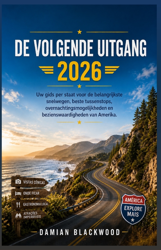 de Volgende Uitgang 2026: Uw gids per staat voor de belangrijkste snelwegen, beste tussenstops, overnachtingsmogelijkheden en bezienswaardigheden van cover
