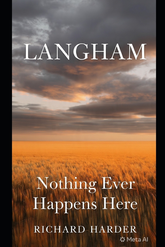 Langham: Nothing Ever Happens Here cover