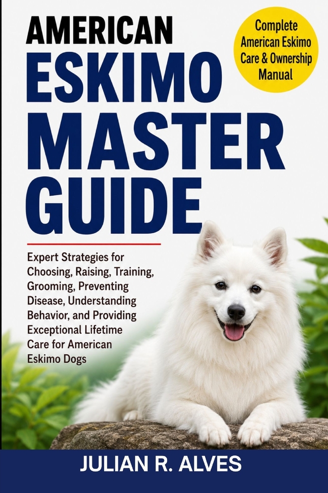 American Eskimo Master Guide: Expert Strategies for Choosing, Raising, Training, Grooming, Preventing Disease, Understanding Behavior, and Providing E cover