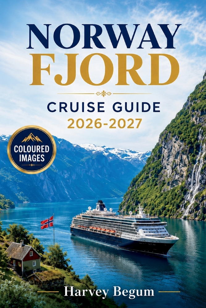 Norway Fjord Cruise Guide 2026 - 2027: Shore Excursions, Port Stops, Scenic Routes, and Packing Tips for Bergen, Geiranger, and Flåm cover