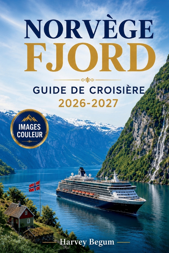 Norvége Fjord Guide de Croisière 2026 - 2027: Excursions à terre, escales portuaires, itinéraires panoramiques et conseils pour faire ses bagages à Be cover