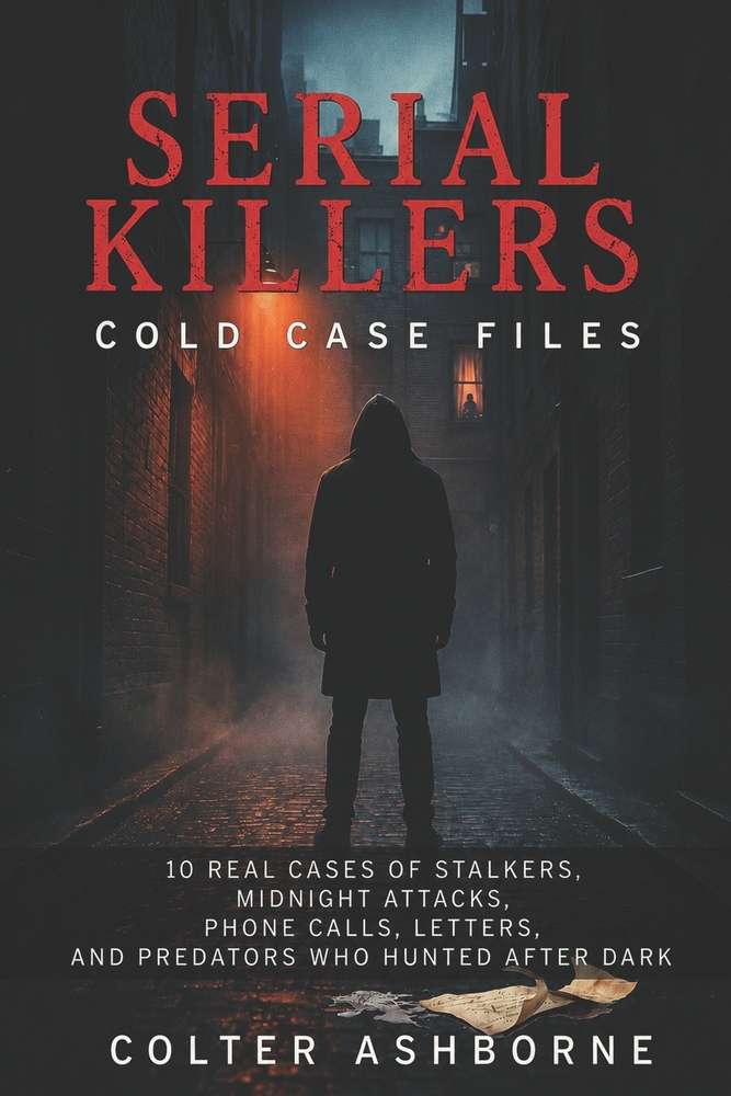 Serial Killers, Cold Case Files: 10 Real Cases of Stalkers, Midnight Attacks, Phone Calls, Letters, and Predators Who Hunted After Dark cover