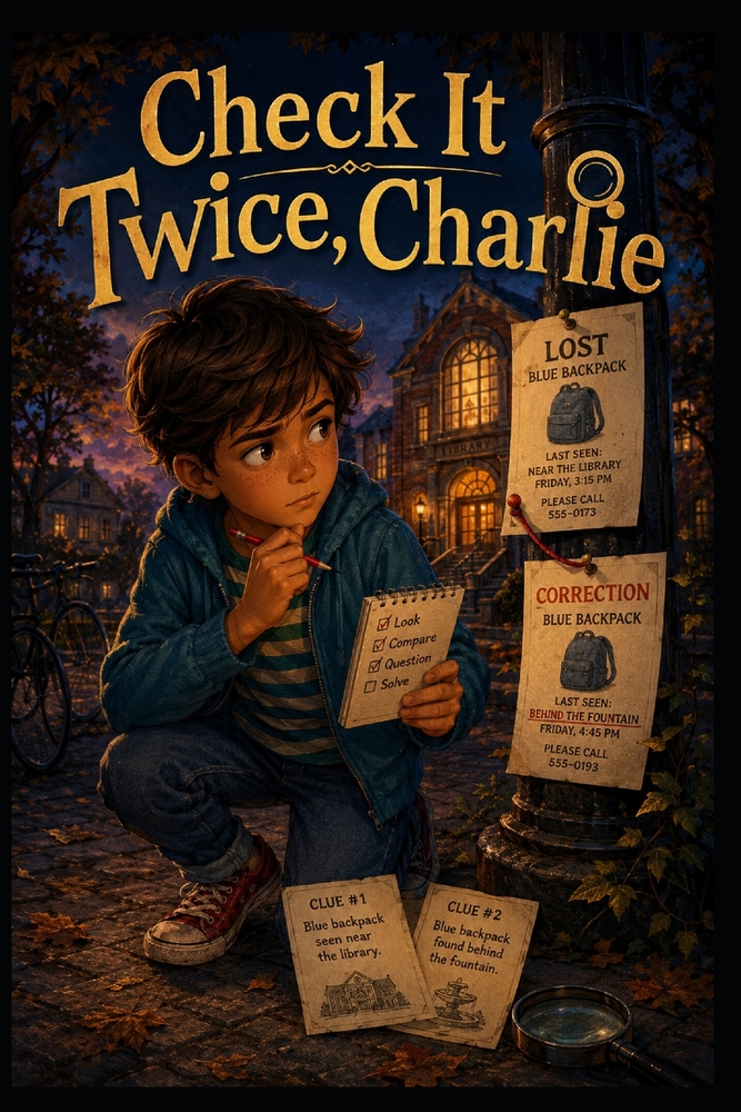 Check It Twice, Charlie cover
