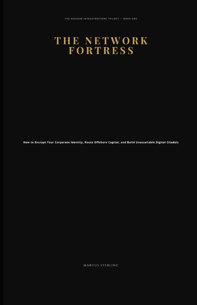 The Network Fortress: How to Encrypt Your Corporate Identity, Route Offshore Capital, and Build Unassailable Digital Citadels cover