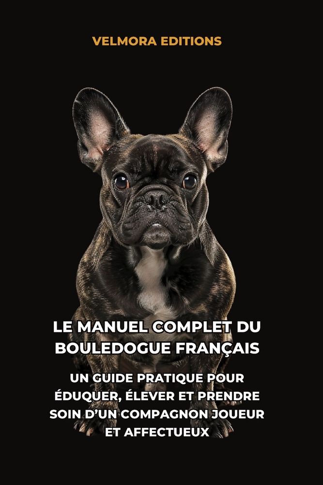 Le Manuel Complet du Bouledogue Français: Un Guide Pratique pour Éduquer, Élever et Prendre Soin d'un Compagnon Joueur et Affectueux cover