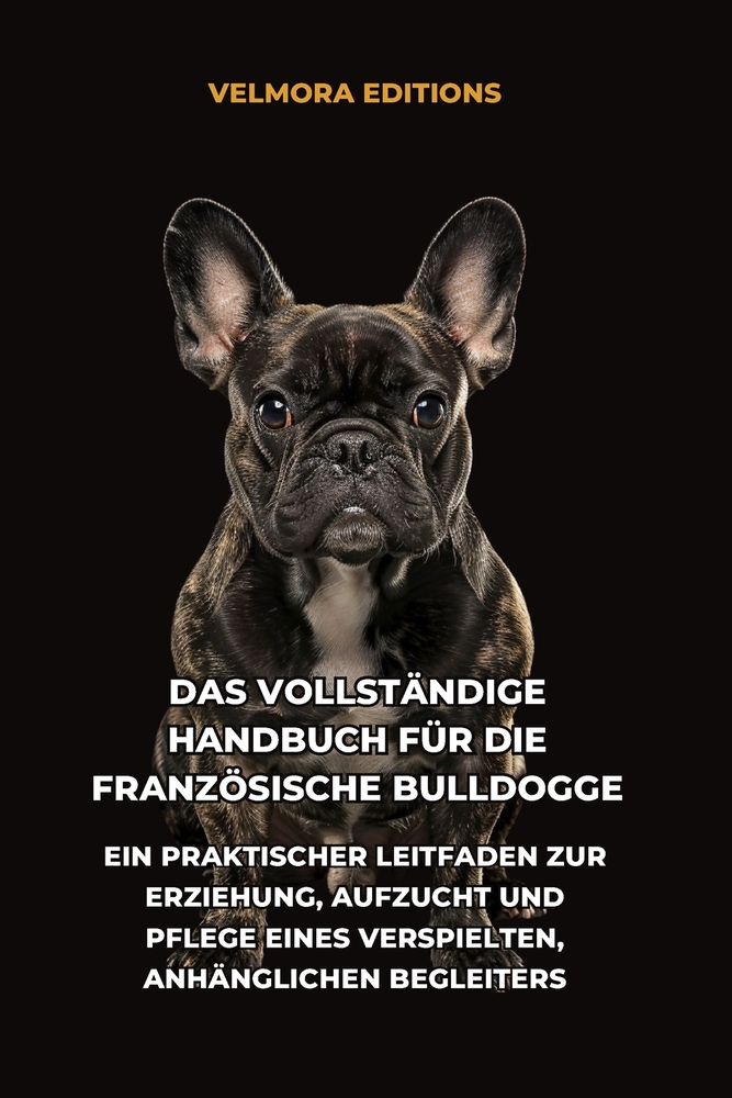 Das Vollständige Handbuch für die Französische Bulldogge: Ein Praktischer Leitfaden zur Erziehung, Aufzucht und Pflege eines Verspielten, Anhänglichen cover