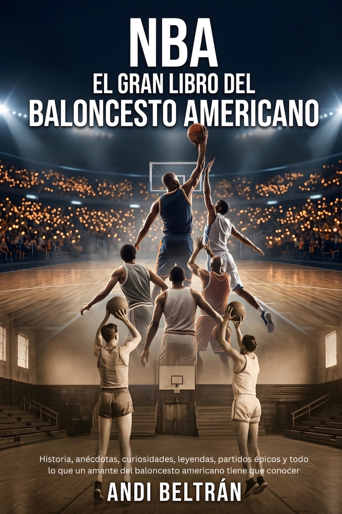NBA: El Gran Libro del baloncesto americano: Historia, anécdotas, curiosidades, leyendas, partidos épicos y todo lo que un amante del baloncesto ameri cover