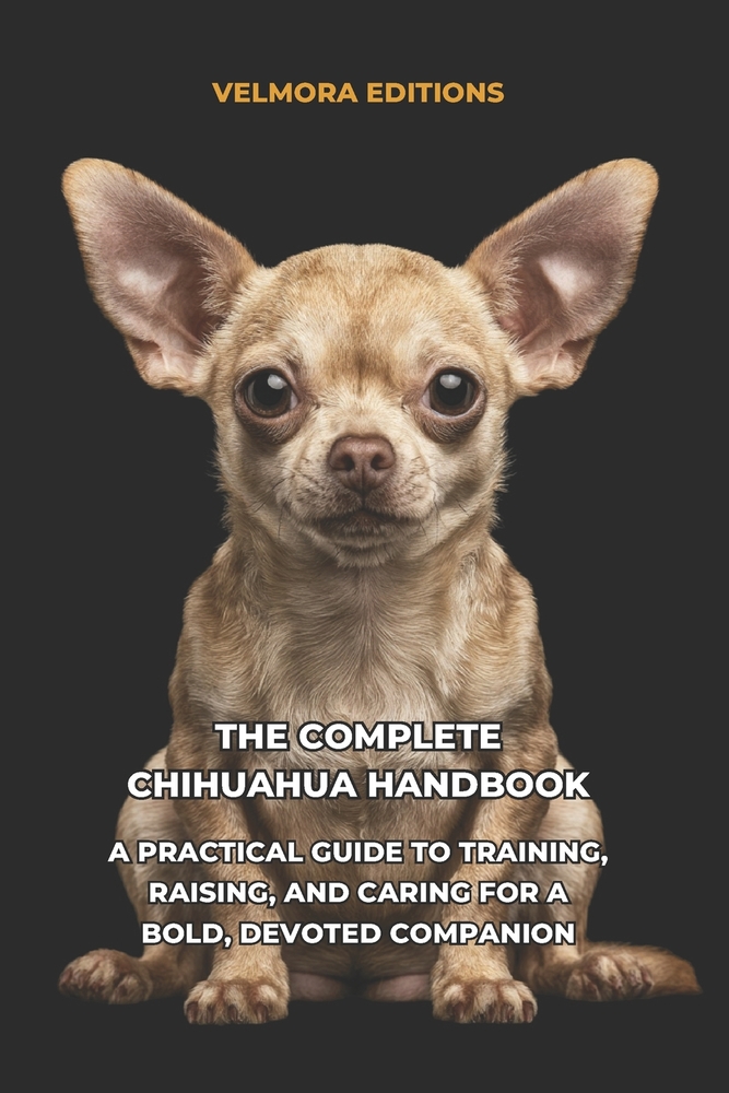 The Complete Chihuahua Handbook: A Practical Guide to Training, Raising, and Caring for a Bold, Devoted Companion cover