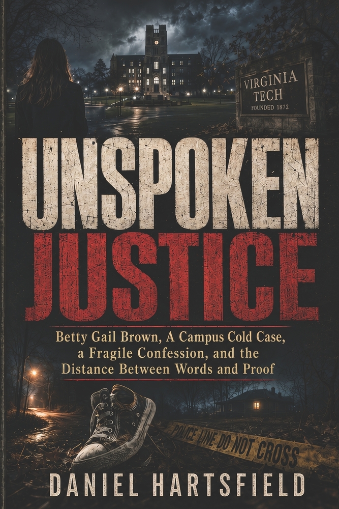 Where Proof Stops: Betty Gail Brown, A Campus Cold Case, a Fragile Confession, and the Distance Between Words and Proof cover
