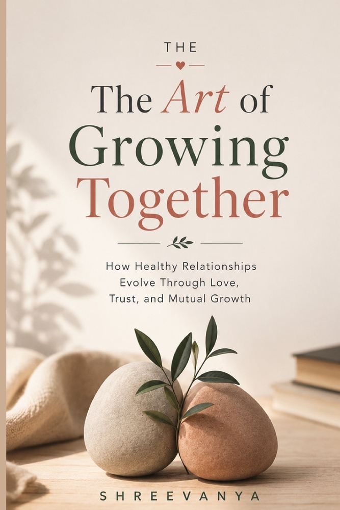 The Art of Growing Together: How Healthy Relationships Evolve Through Love, Trust, and Mutual Growth cover