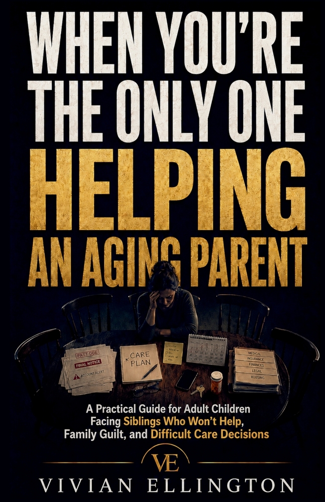 When You're the Only One Helping an Aging Parent: A Practical Guide for Adult Children Facing Siblings Who Won't Help, Family Guilt, and Difficult Car cover