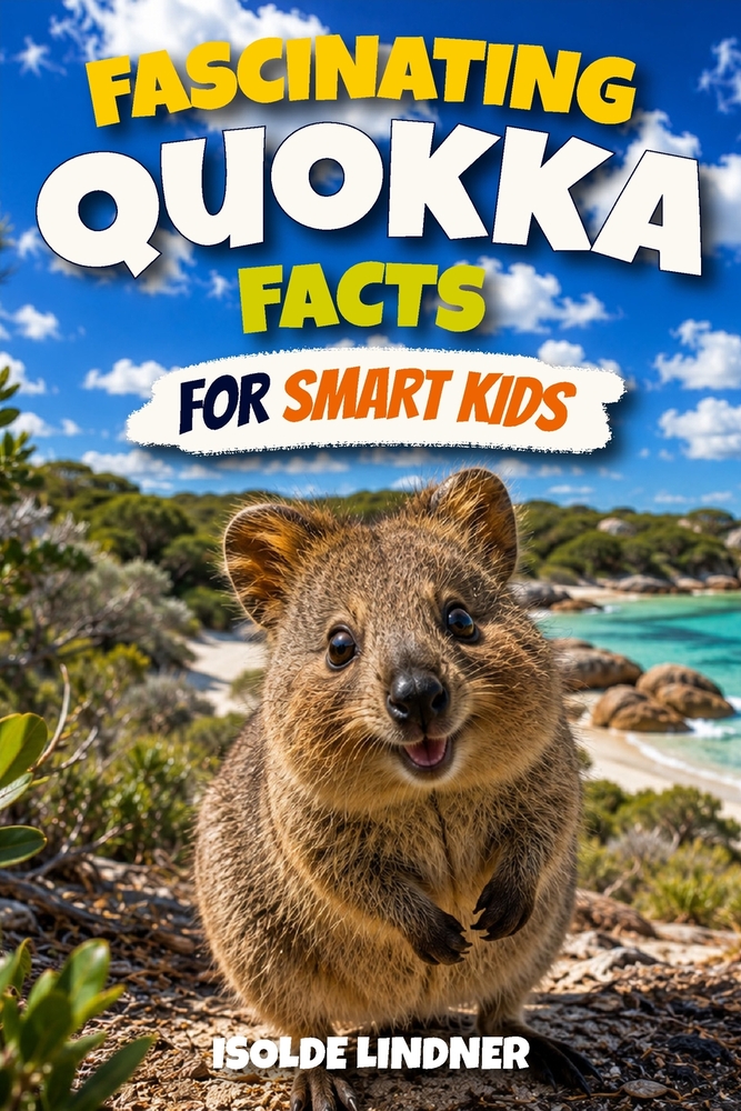 Fascinating Quokka Facts for Smart Kids: Discover the World's Happiest Marsupial and the Amazing Wildlife of Australia cover