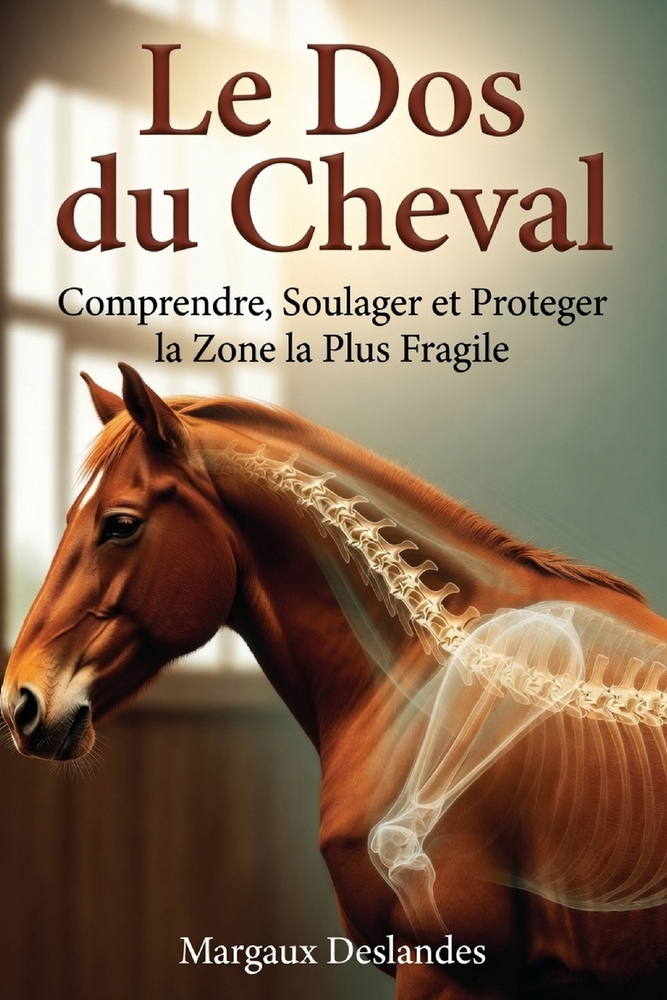 LE DOS DU CHEVAL Comprendre, Soulager et Protéger la Zone la Plus Fragile: Anatomie, Selle, Prévention et Signes de Douleur pour Masser son Cheval ou cover