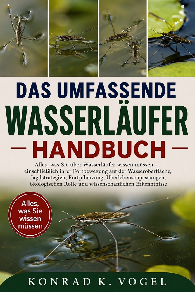 Das Umfassende Wasserläufer-Handbuch: Alles, was Sie über Wasserläufer wissen müssen - einschließlich ihrer Fortbewegung auf der Wasseroberfläche, Jag cover