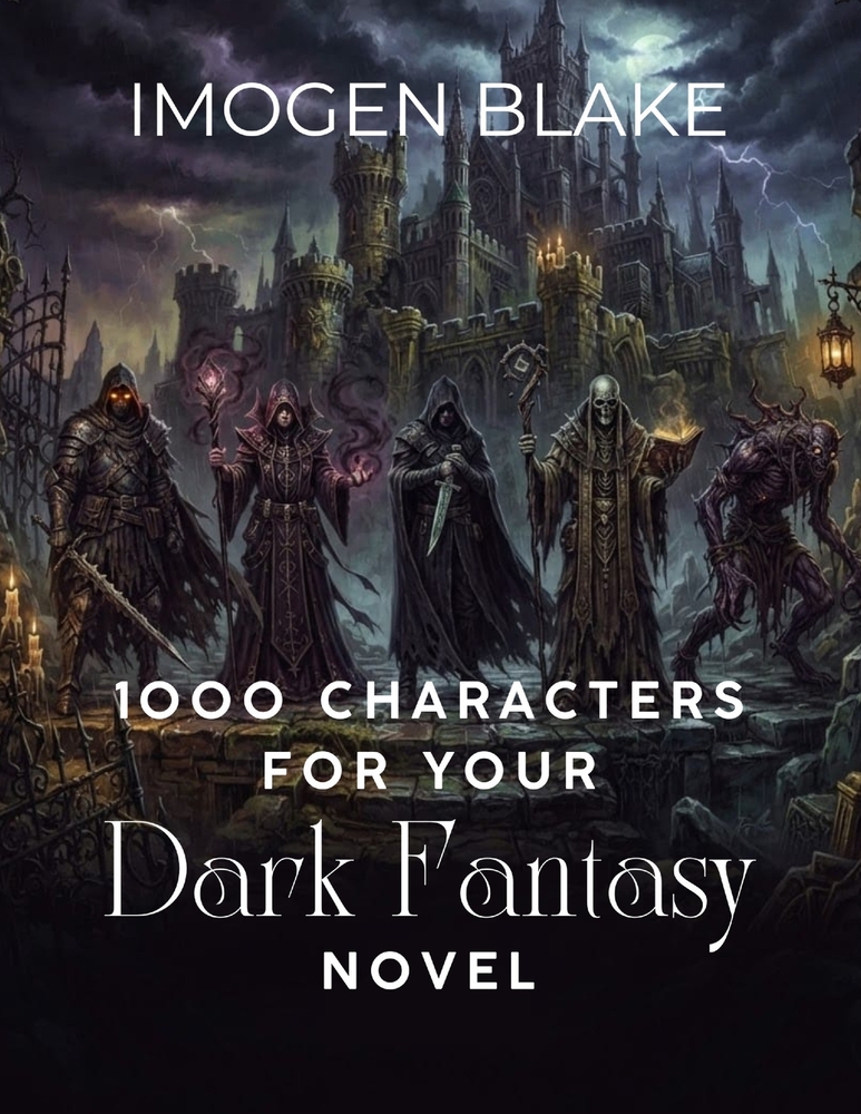 1000 Characters for Your Dark Fantasy Novel cover