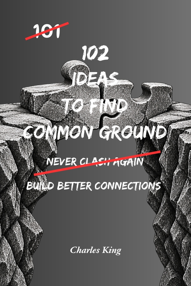 102 Ideas To Find Common Ground: No Us Versus Them. No Letting Differences Divide You. Simple Everyday Ideas To Build Understanding, Strengthen Relati cover