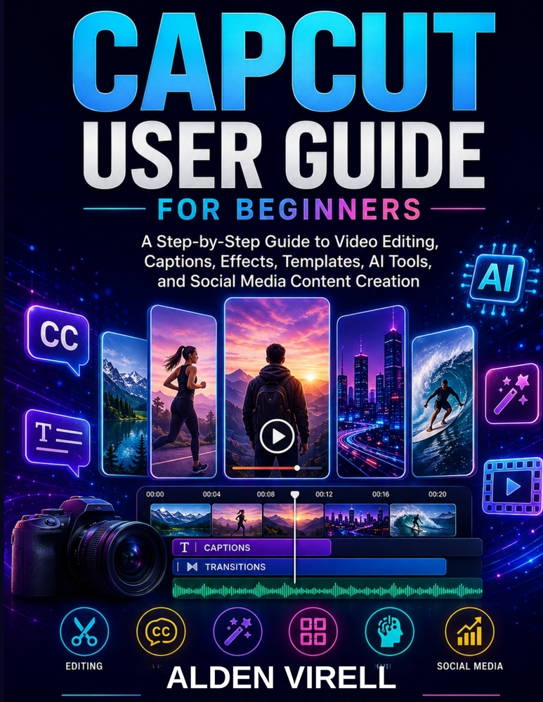 Capcut User Guide for Beginners cover