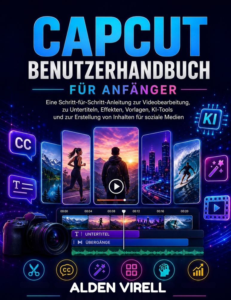 Capcut Benutzerhandbuch Für Anfänger cover