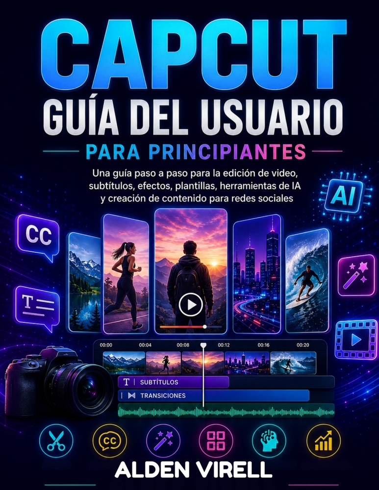 Capcut Guía de Usuario Para Principiantes cover