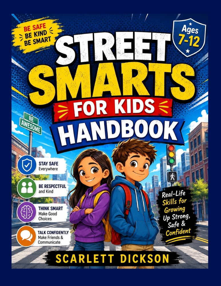 Street Smarts for Kids Handbook: Ages 7-12: The Complete Book of Safety, Manners, Common Sense & Social Skills cover