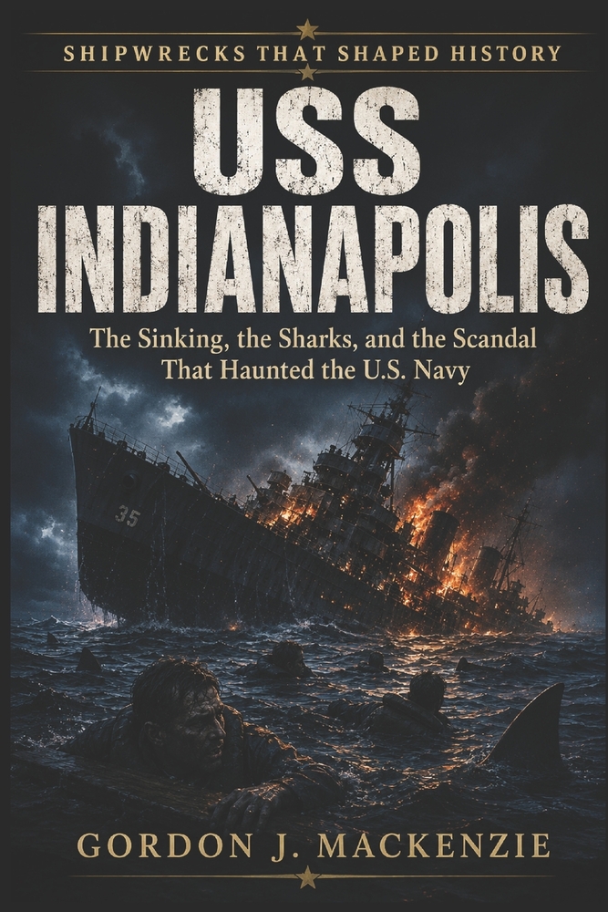 USS Indianapolis: The Sinking, the Sharks, and the Scandal That Haunted the U.S. Navy cover
