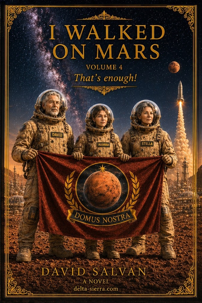 I Walked on Mars: Book 4 that's enough ! cover