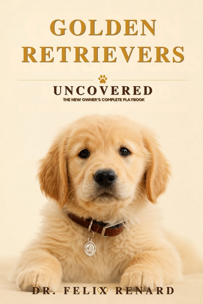 Golden Retrievers Uncovered: The New Owner's Complete Playbook cover