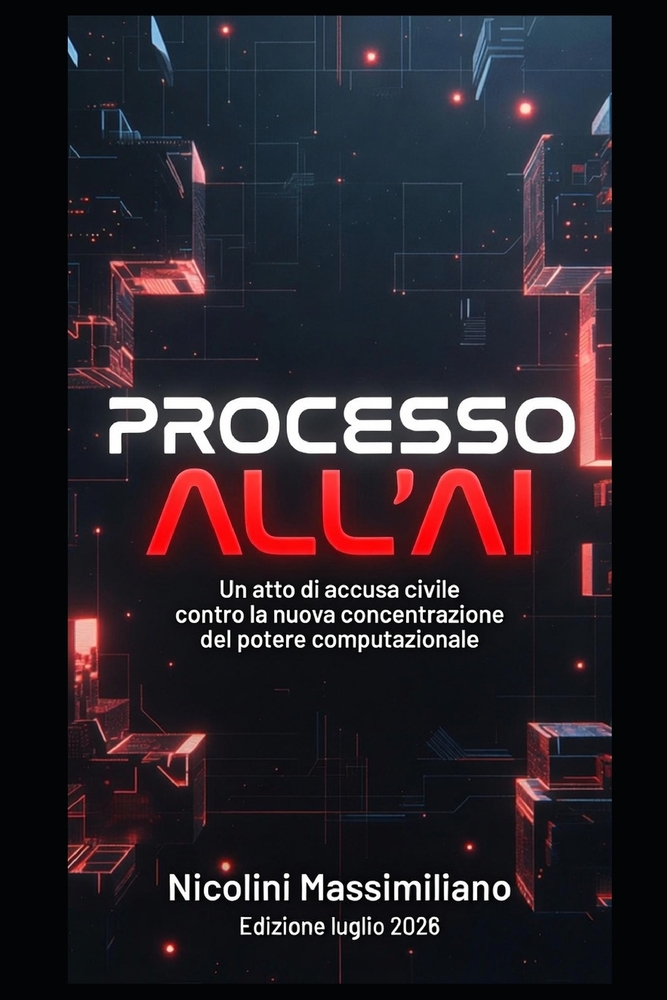 Processo all'AI: Un atto di accusa civile contro la nuova concentrazione del potere computazionale cover